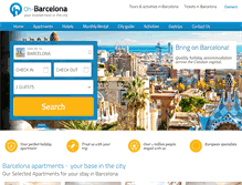 Tablet Screenshot of oh-barcelona.com